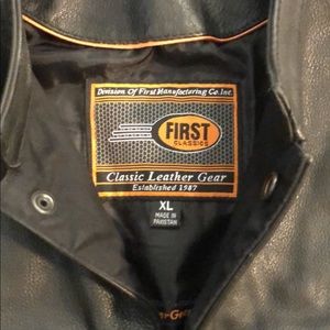 Men’s leather vest. SOLD FOR 110$$$$!!!! Thank you